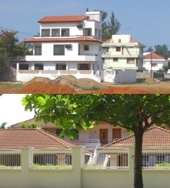 - Vista parcial de habita&ccedil;&atilde;o de alto padr&atilde;o na periferia da cidade de Maputo. Fonte: Folio (2007).