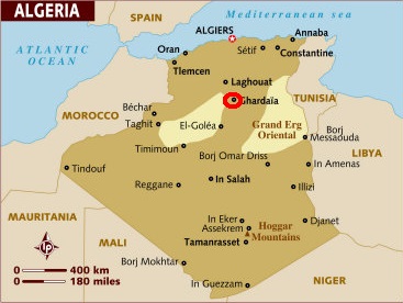 - Ghardaia localization. Source: NetPosterWorks (2013).