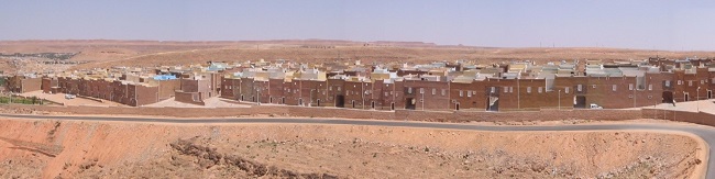 - Approach view to the new ksar Tafilalt. Source: Authors (2016).