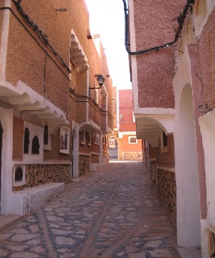 - Narrow street with shade in Tafilalt. Source: Amidoul Fondation (2016).