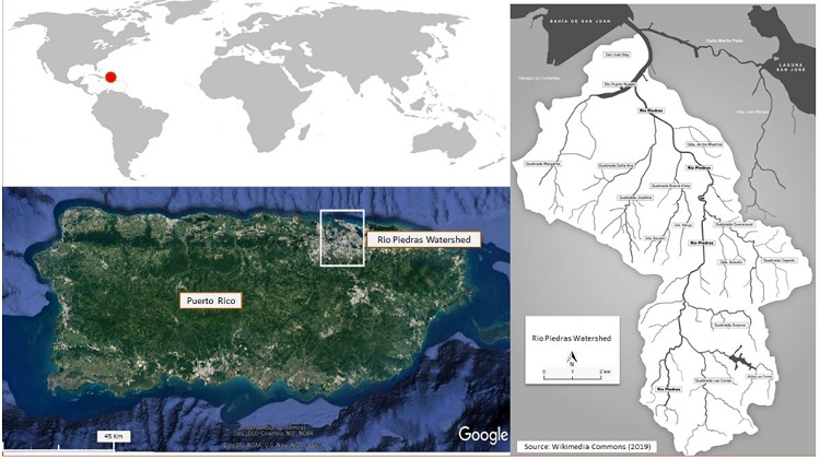 - Research Area: Rio Piedras Watershed.