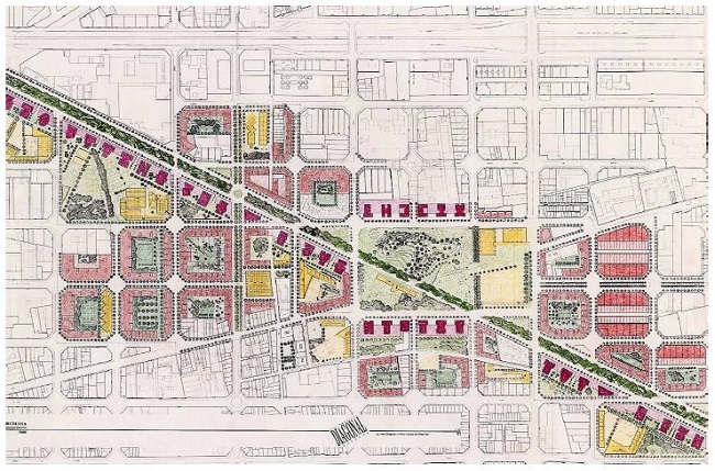 Primeira proposta Diagonal-Poble Nou. 