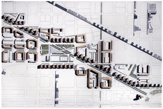 Primeira proposta Diagonal-Poble Nou. 