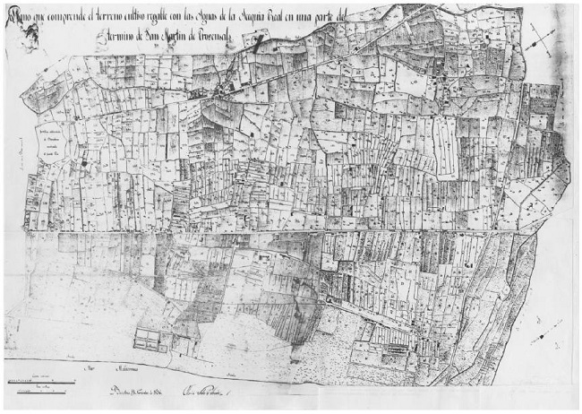 El Rec Comptal (Canal). Tomas Soler i Ferrer, 1836. 