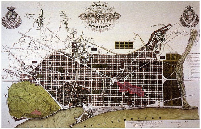 Projeto de Cerdà, 1859. 