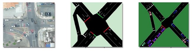 Etapa 3: simula&ccedil;&atilde;o e calibra&ccedil;&atilde;o no software Sumo do cen&aacute;rio encontrado na Rua Ottokar Doerffel. 