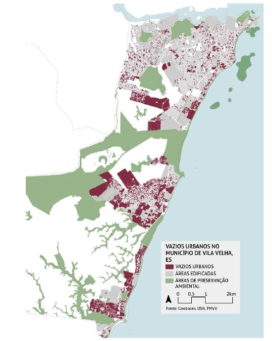 Vazios urbanos de Vila Velha - ES.