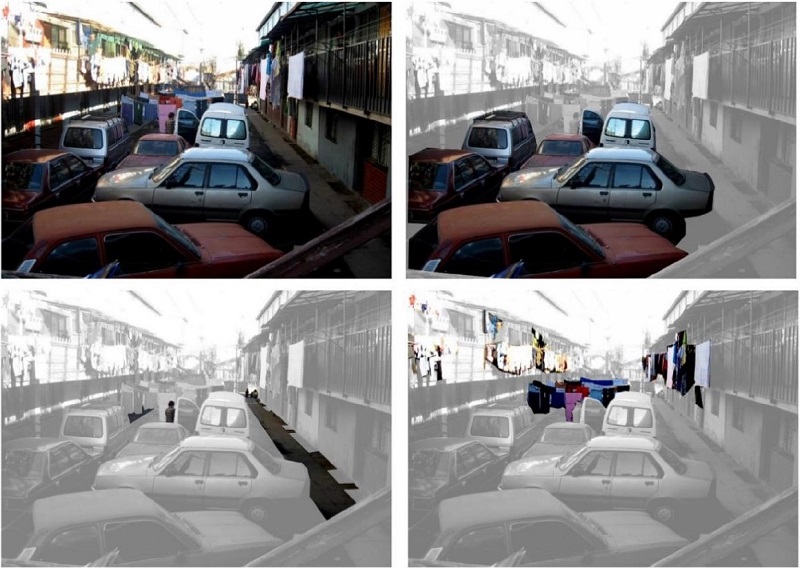 Viviendas y espacios públicos de Las Viñitas.