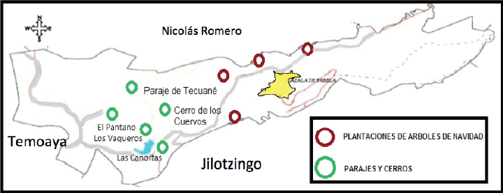 Recursos y atractivos turísticos potenciales del municipio de Isidro Fabela área natural