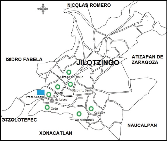 Atractivos tur&iacute;sticos potenciales y reales de Jilotzingo