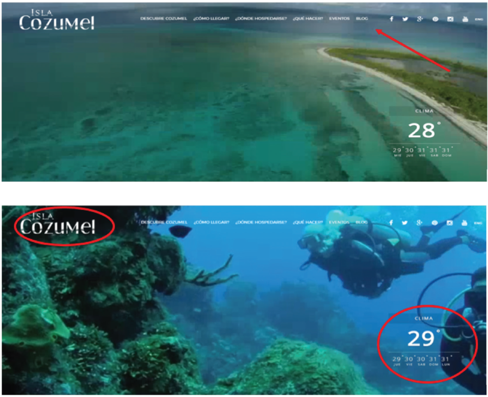 Home page Cozumel Travel