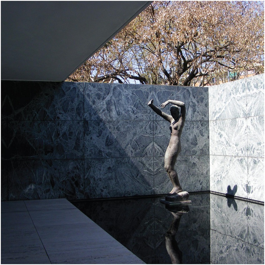 M. van der Rohe: Barcelona Pavilion, Barcelona (1929-1986).