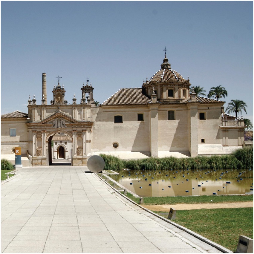 G.V Consuegra: Restoration of La Cartuja, Sevilla (1987-1995).