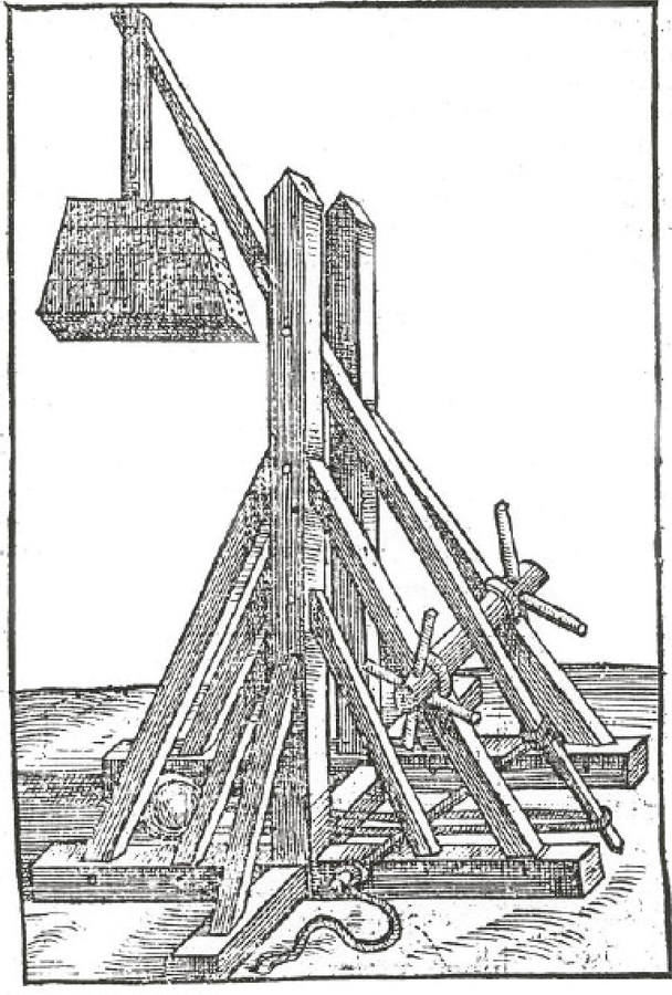Typical hanger used to lift weights during the 17th century (Galindo, 1996).
