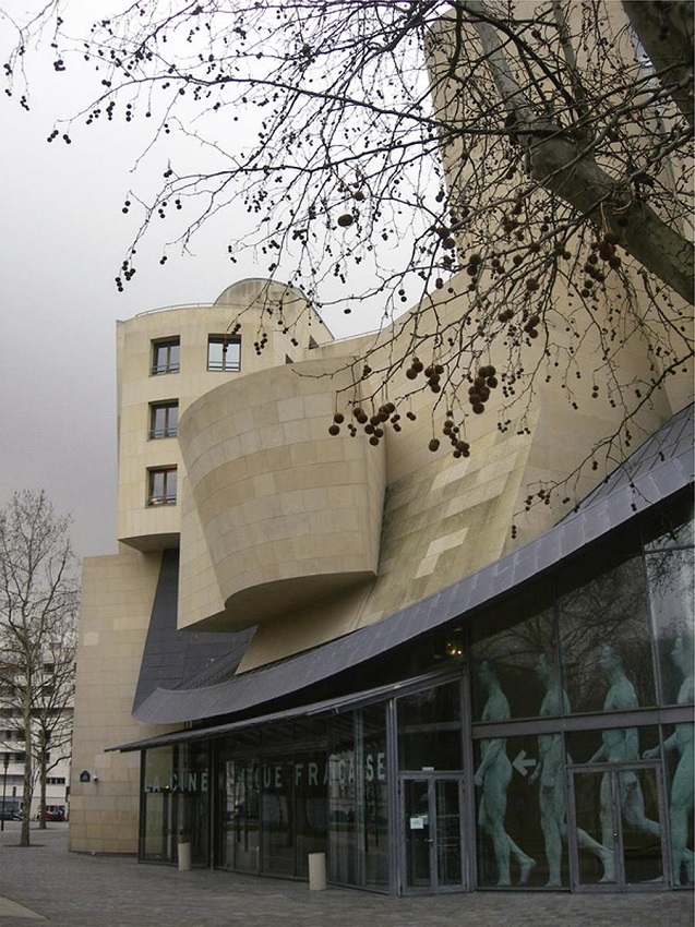 The American Center in Paris (now the Cinémathèque Française), architect F. Gehry (1994).