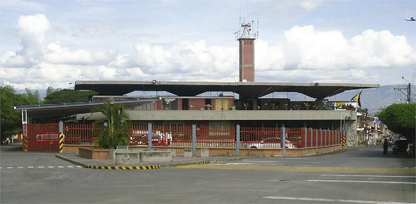 Estaci&oacute;n de bomberos, arquitecto desconocido, 1965. Figure 16. Fire Station, unknown architect, 1965.