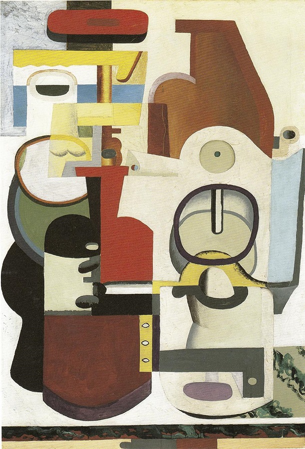 Le Corbusier, 1928. Vasos y botellas con bermellón. Zúrich. Heidi-Weber Museum (Le Corbusier, 2007, p. 73). Figure 4. Le Corbusier, 1928. Glasses and Bottles with Vermilion. Zurich. Heidi-Weber Museum (Le Corbusier, 2007, p. 73).