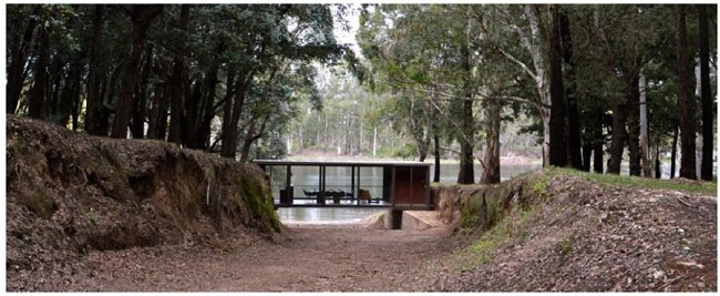 : Appearance of the Pabellón-Puente, 2014. (Source: Ferrer & Alarcia, 2014)