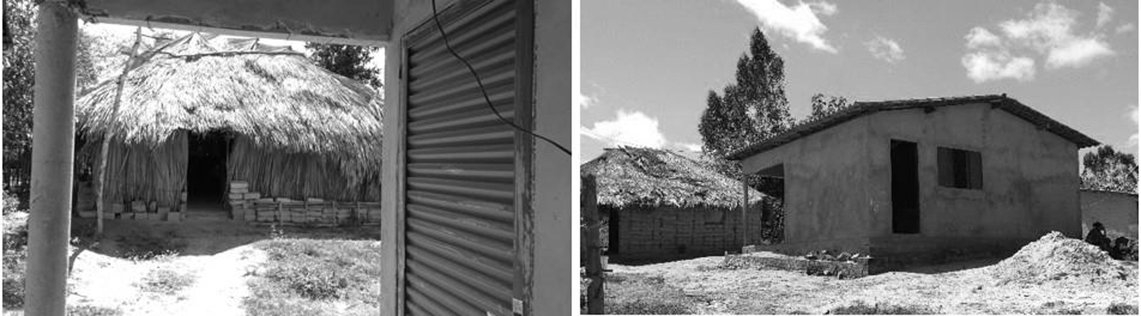 A perman&ecirc;ncia da moradia de palha e taipa de m&atilde;o sem revestimento no Povoado Pequizeiro, Munic&iacute;pio de Bel&aacute;gua, Maranh&atilde;o.