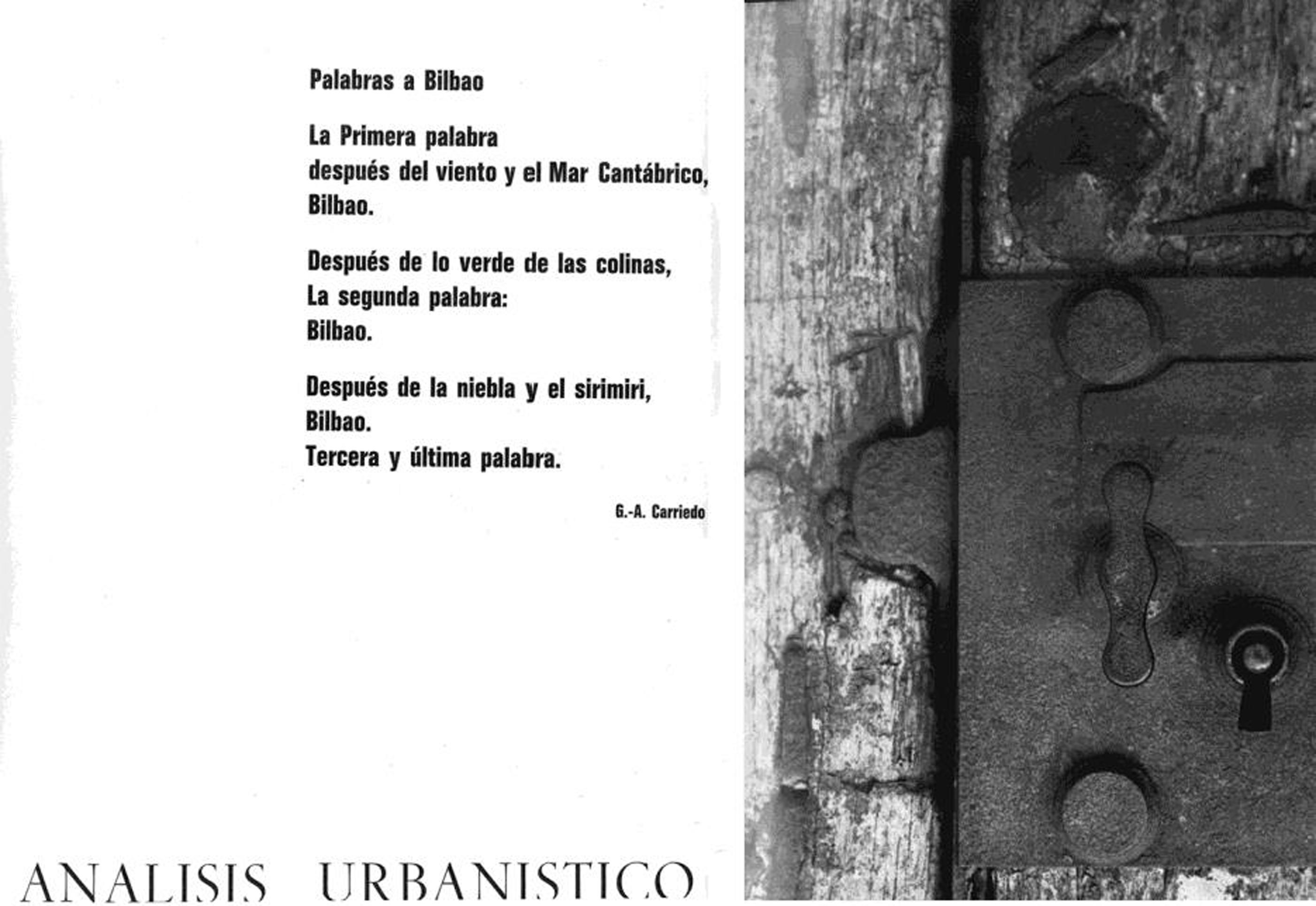 Páginas del artículo de Juan Daniel Fullaondo Bilbao. Análisis urbanístico (Fullaondo, 1968b).