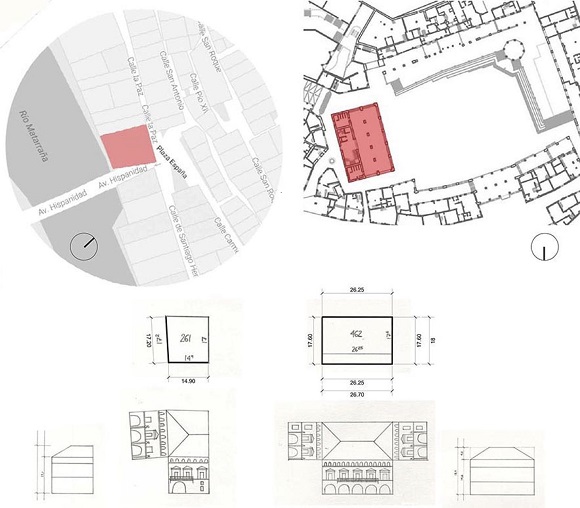 An&aacute;lisis del edificio del Ayuntamiento III: an&aacute;lisis de la localizaci&oacute;n geogr&aacute;fica, urbana y dimensi&oacute;n del modelo y su reproducci&oacute;n. (23)