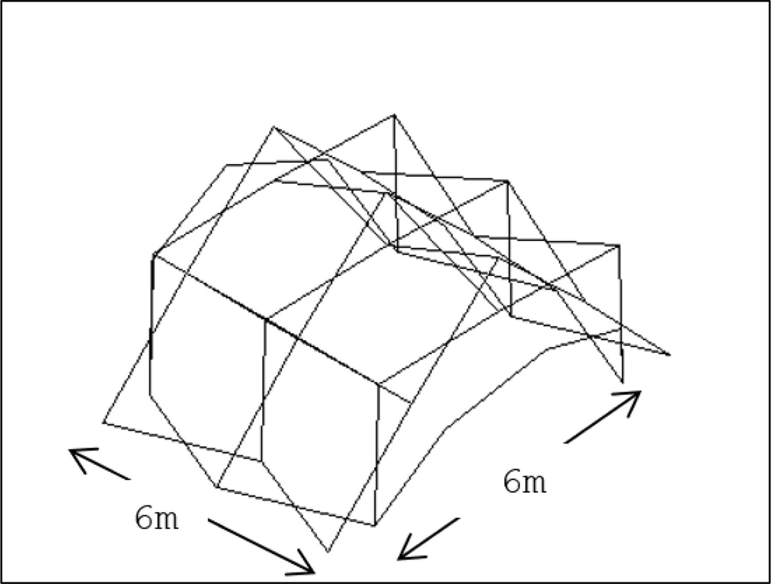 Estructura ABIERTA: vista en perspectiva y vista superior. (27, p.71)