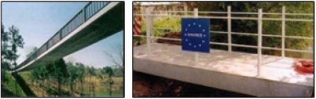 Tableros de puentes armados con barras de PRFV) [3]