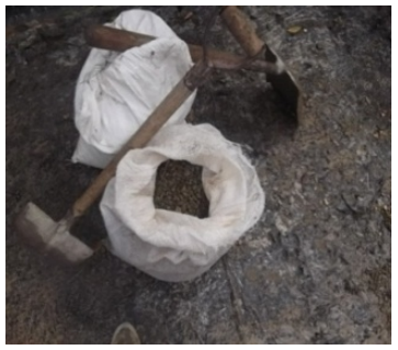 Zeolita cubana extra&iacute;da del prototipo del CECAT.