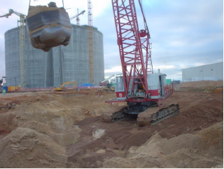 Compactaci&oacute;n din&aacute;mica por ca&iacute;da de peso. [5]