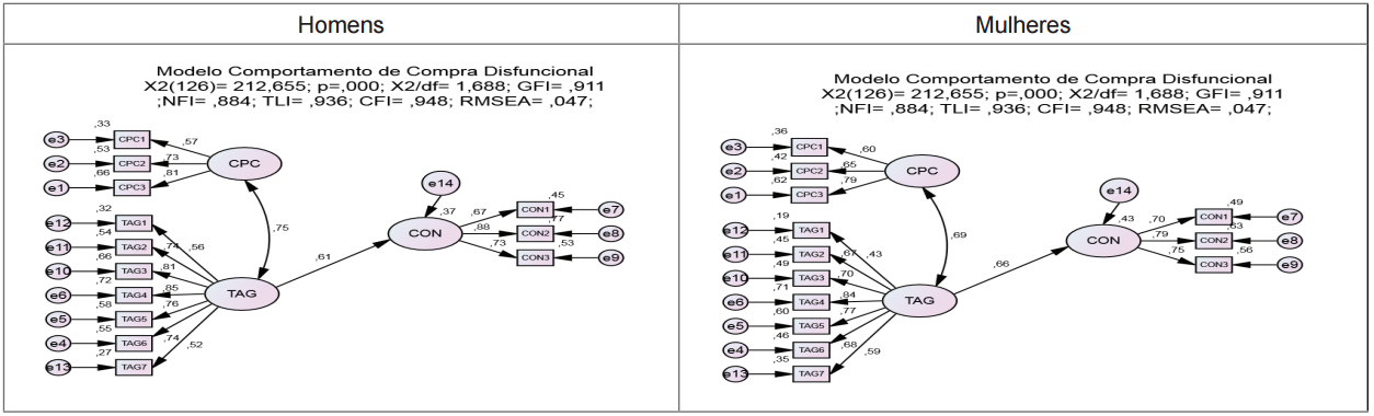 Modelo
Causal de Comportamento compulsivo de compra e Consumismo