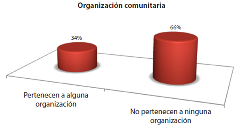 Organizaci&oacute;n comunitaria. Elaboraci&oacute;n propia.