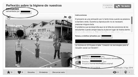 Re-invenciones de proyectos.