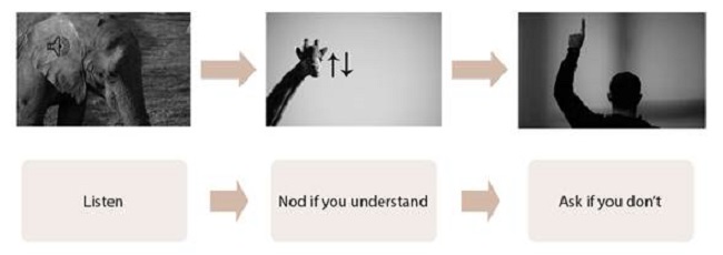 Esquema de autoinstrucciones para el entrenamiento cognitivo de ni&ntilde;os y ni&ntilde;as con o sin hiperactividad para actividades orales, modificado a partir de la propuesta deOrjales Yillar (2005)