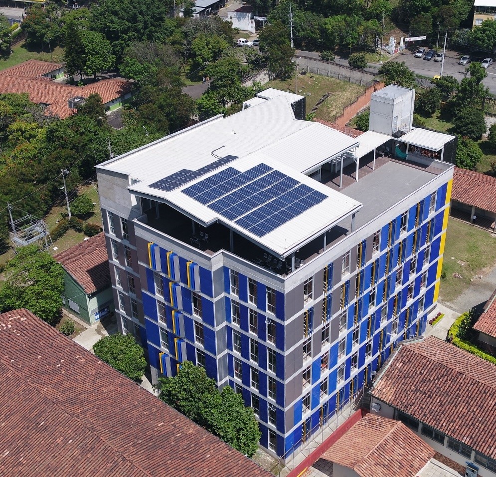 Bloque
6, edificio inteligente tipo LEED