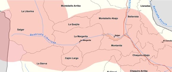 Zona Afectada por la Avalancha en Salgar, Antioquia (Detalle)