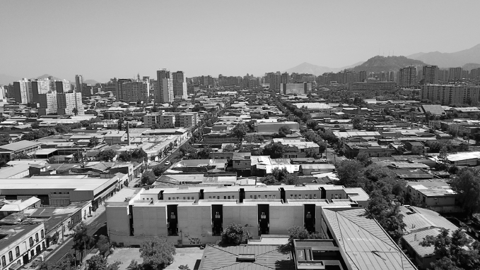 Vista aérea, Neo Cité