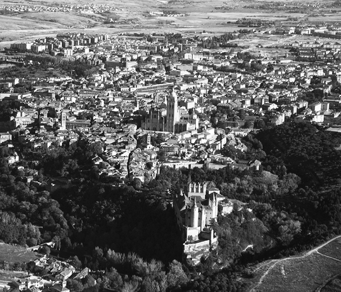 Segovia desde el aire