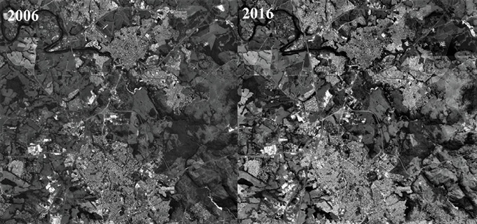 Comparativo sobre a expansão urbana entre as cidades de Itu e Salto, no Estado de São Paulo, entre 2005 e 2016