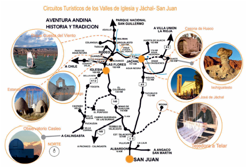 Corredores de Integración Turística – Valles de Iglesia y Jáchal, Provincia de San Juan.