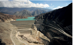 Represa Dique Caracoles, San Juan – Argentina.
