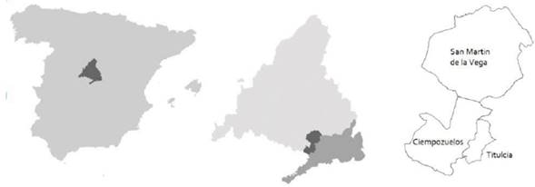 Location of the study área.