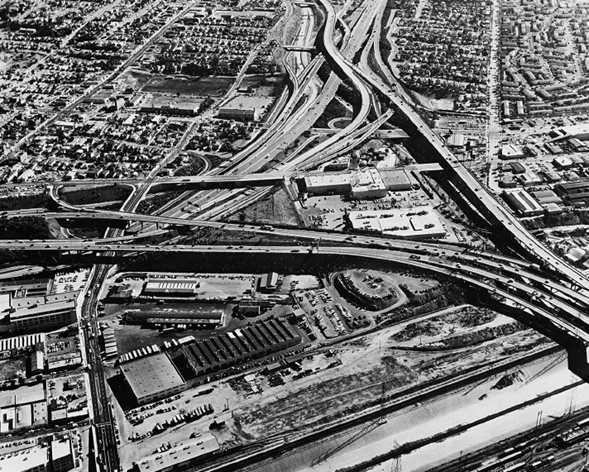Junction over East Los Angeles.