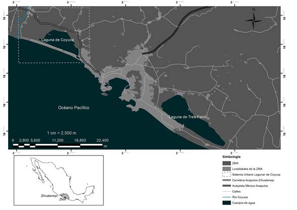 Zona Metropolitana de Acapulco.