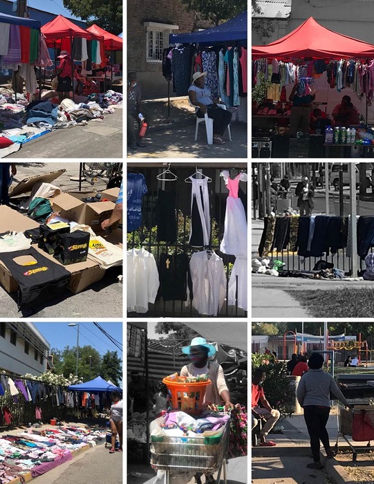 Estticas de la resistencia en el comercio ambulante.