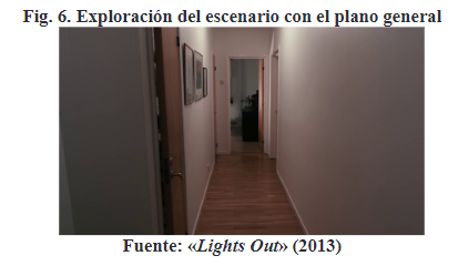 Fig. 6. Exploracin del escenario con el plano general