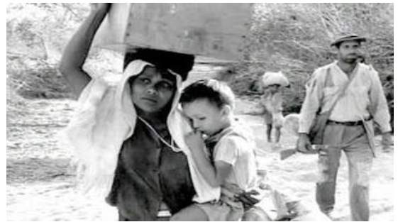 Fotograma
película Vidas Secas. Ejemplo de familiar nuclear