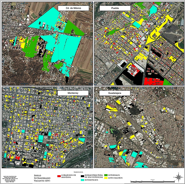 Representaci&oacute;n del SIV en las grandes ciudades de M&eacute;xico.