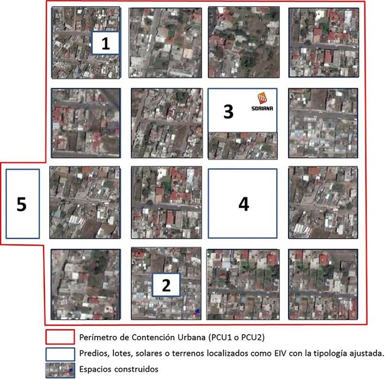 Representaci&oacute;n gr&aacute;fica de la tipolog&iacute;a ajustada para identificar SIV.