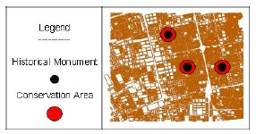 Constructions or modifications forbidden around historical monuments