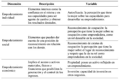 Definiciones conceptuales y operacionales de las variables